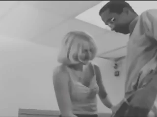 Antiguo Film over BBC interracial Mujer Vintage